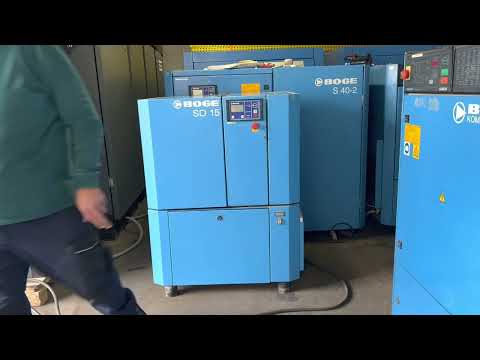 Schraubenkompressor Boge SD15 - Nr. 543