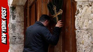 Video: Israel blocks Catholic Christians from Holy Sepulchre Church, Jerusalem | New York Post