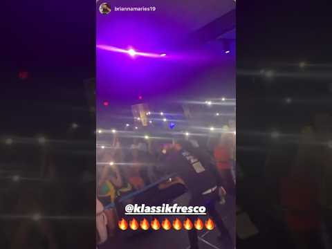 Klassik frescobar performing “too much” at Rochester university crowd goes wild #soca #dancehall