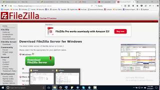 Uploading html files using filezilla