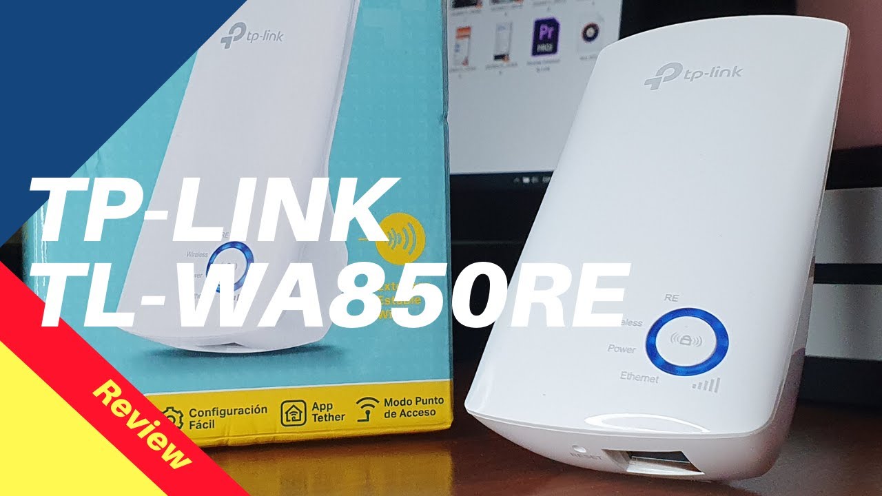 Miniatura da avaliação em vídeo de Repetidor TP-LINK TL-WA850RE 300Mbps