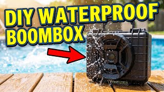 Making a DIY Waterproof Bluetooth Apache 1800 Boombox