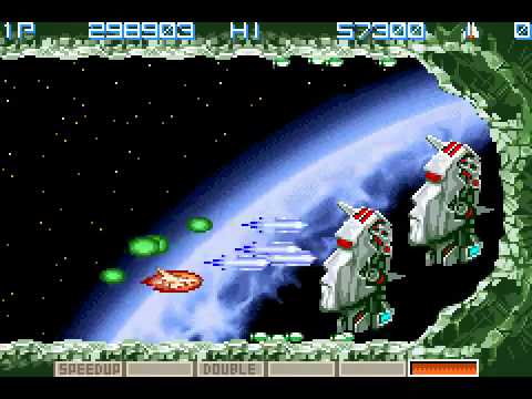 Gradius Advance GBA