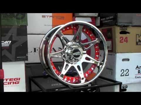 www.DUBSandTIRES.com Moto Metal Wheels MO961 961 Chrome Red 20 Inch Offroad Lifted Truck Rims