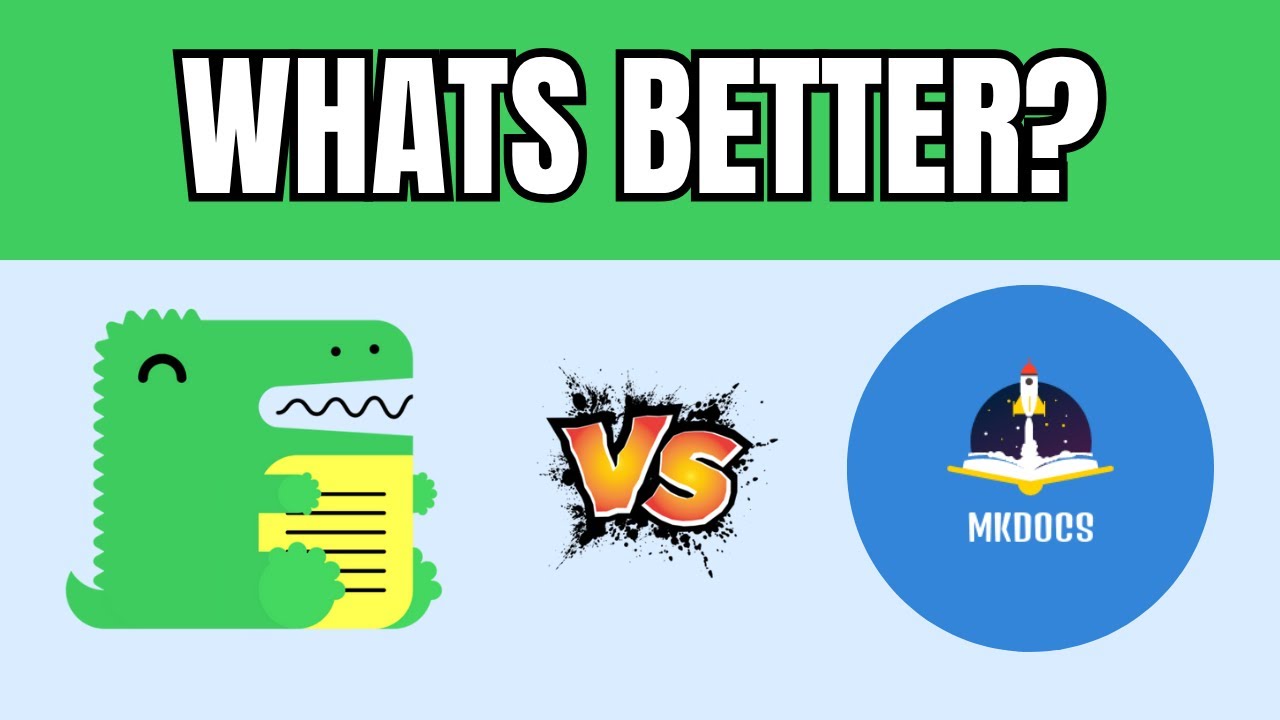 Docusaurus vs MkDocs: Which Static Site Generator Is Best for Docs?