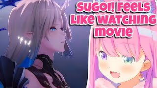 Is This 2D or 3D?! Luna's Mind is Blown by Fleurdelys vs Arsinosa!