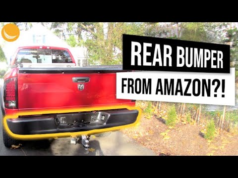 3rd Gen Ram - Blacked Out Rear Bumper From Amazon
