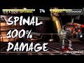 Spinal 100 Damage In 1 Combo 39 Hits KI SNES