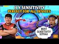 STE ICY SENSITIVITY SETTING PERFECT FOR ALL DEVICES 🔥 | ICY SENSITIVITY | PUBG | BGMI |
