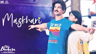 Dil bechara Maskhari Song|Official Video|Sushant, Sanjana|Ar rahman,Sunidhi Chauhan|Dil Bechara Song