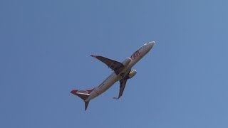 preview picture of video 'Sete Aviões decolando do Aeroporto de Confins'