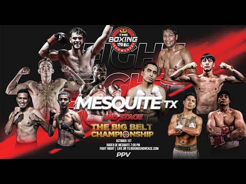 THE BIG BELT CHAMPIONSHIP MESQUITE ARENA  TEXAS | 2ND STAGE | FULL EVENT
