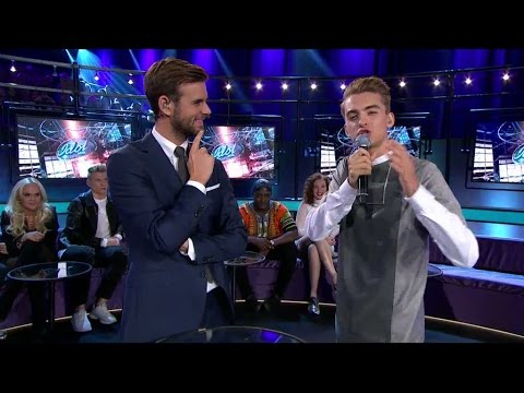 Magnus Englund imiterar Pär Lernström - Idol Sverige (TV4)