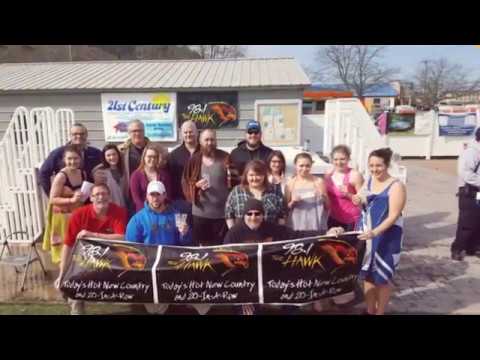 Hawk Morning Show Polar Bear Plunge 2017