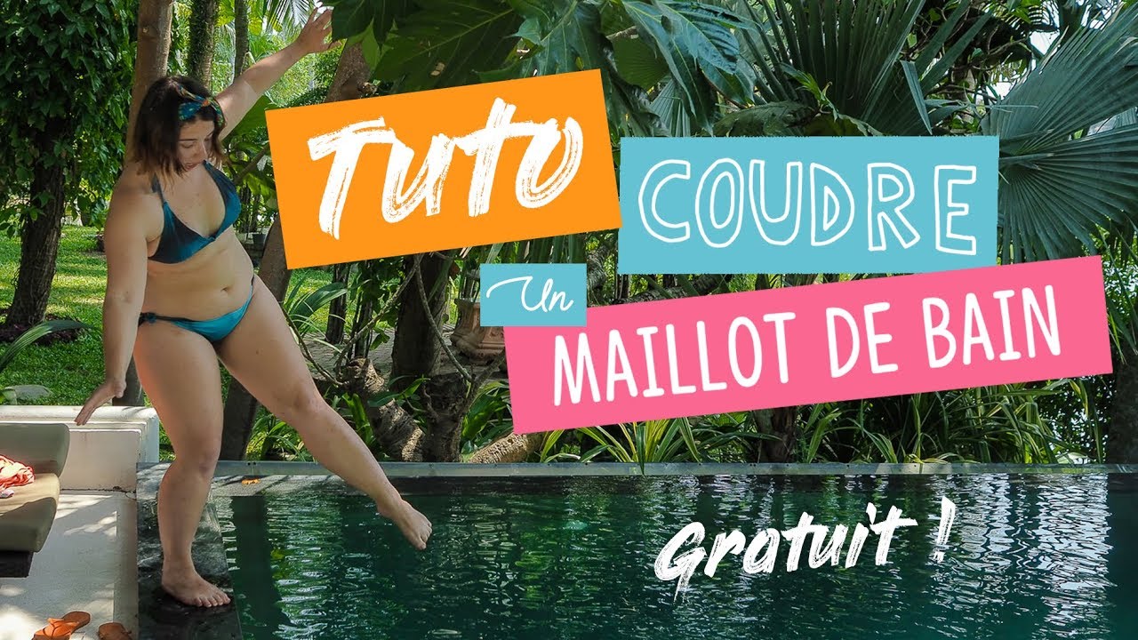 Tuto : coudre un maillot de bain 2 pièces - couture débutant