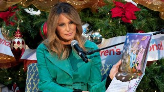 video: Melania Trump defends removing mask during children’s hospital visit