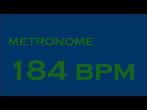METRONOME 184 BPM