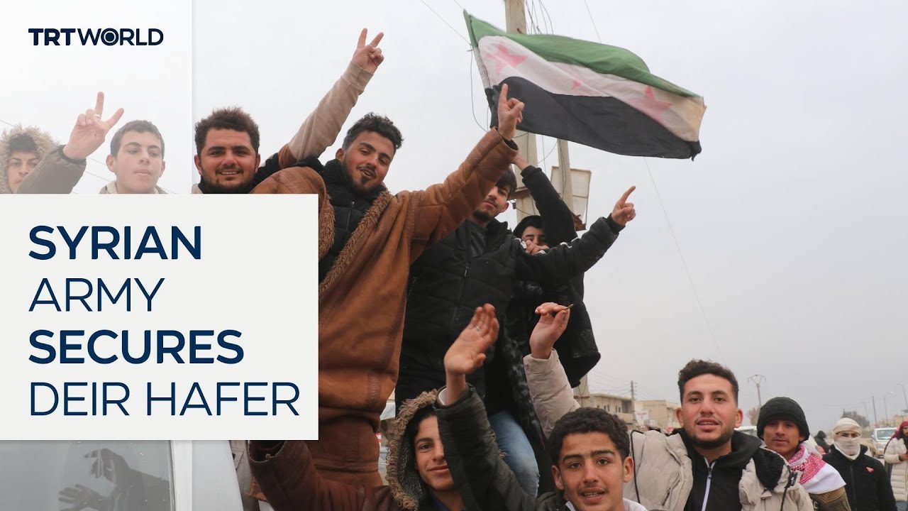 Syrian army  takes control of Deir Hafer after YPG terror group withdraws