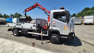 Camion plateau Renault D 7.5 180 / AUTOMAT / FASSI F32 / SERVICED! à vendre - Image 4 | Autoline LU Camion plateau Renault D 7.5 180 / AUTOMAT / FASSI F32 / SERVICED! | Image 4 - Autoline