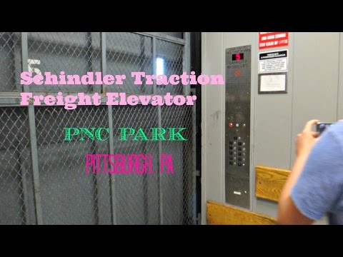 Schindler Traction Freight Elevators - PNC Park - Pittsburgh, PA with SteelCityElevators