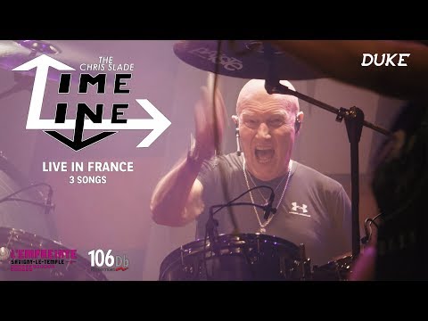 The Chris Slade Timeline - Live, Paris 2018 (Big Gun, Davy's on the Road Again, High Voltage)