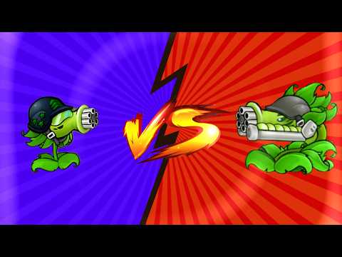 Plants vs. Zombies: Gatling Pea vs. Gatling Pod – Which Zombies Can Survive?​​#pvz #plantsvszombies