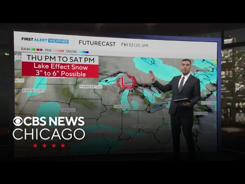 When snow will return to the Chicago area