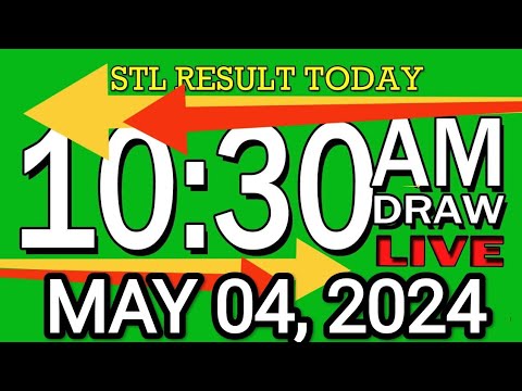 LIVE 10:30AM STL VISAYAS RESULT MAY 04, 2024 #lapu-lapu #mandaue #bohol #cebucity #cebuprov