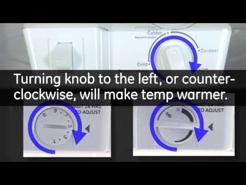 Temperature Controls - Top Mount Refrigerators