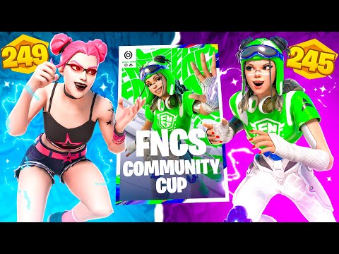 WE WON THE FNCS COMMUNITY CUP! (Free Skin)