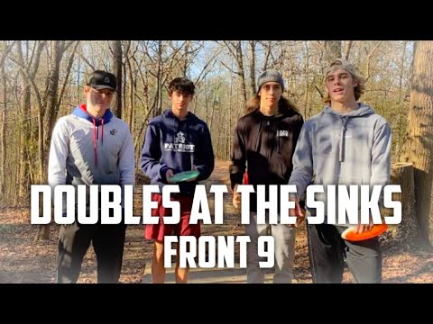 Doubles with Aidan Scott! Long Layout at the Sinks F9 | Fixated Disc Golf