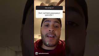 Primeiro passo para os ESTADOS UNIDOS
