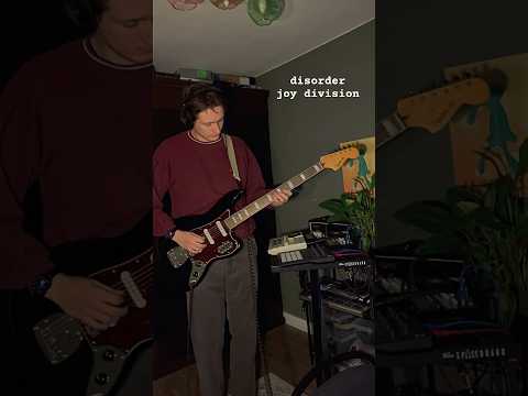 hey mom, look how versatile my Bass VI is! #postpunk #cover #squier #bassvi #disorder #joydivision