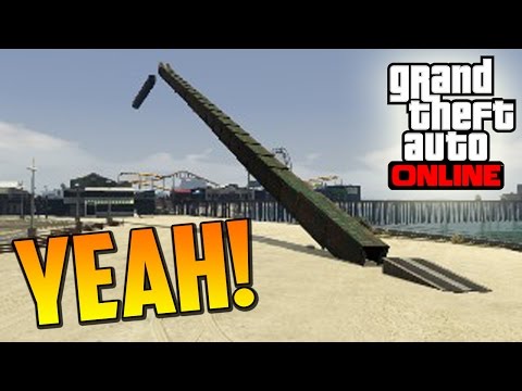 MEGA RAMPA PLAYERA!! + FINAL ÉPICO! - Gameplay GTA 5 Online Funny Moments