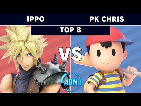AON Ultimate #046 - US | Ippo (Cloud) Vs MTS | PK Chris (Ness) Losers Top 8 - Smash Ultimate