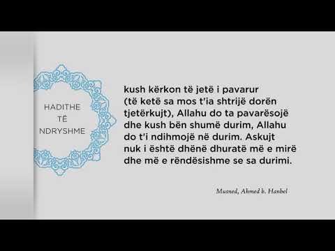 Hadithe me tematika te ndryshme - Pjesa 2