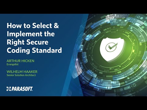 How to Select the Best Secure Coding Standard for Your Organization | Parasoft