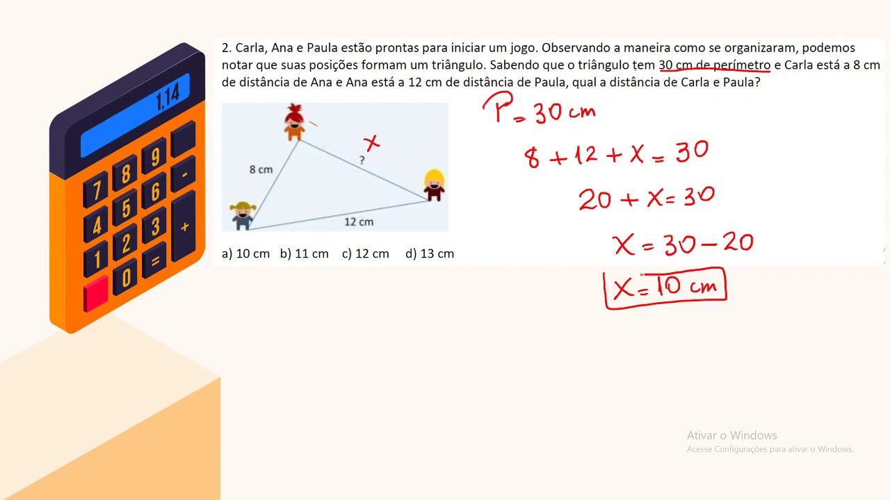 CORREÇÃO DA ATIVIDADE DE MATEMÁTICA   1º ANO   10 11