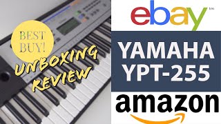 Video thumbnail for Yamaha YPT-255 digital keyboard ○ Unboxing | Review by VICJO