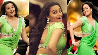 Download lagu Sonakshi Sinha hot edit in green saree Po Po song (at age - 24) mp3