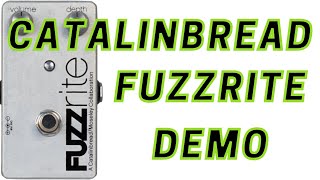 Video thumbnail for Catalinbread FUZZrite guitar effects pedal demo. by Austin Guitar House