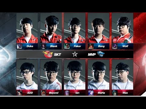 SKT vs MVP Game 1 Highlights - SK TELECOM T1 vs MVP - LCK 2016 LOL Champions Korea Summer