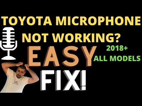 YouTube video about: Where is the microphone in a toyota corolla?