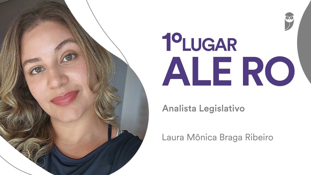 ALE-RO: Conheça Laura Ribeiro, aprovada em 1º lugar para Analista Legislativo - Administração