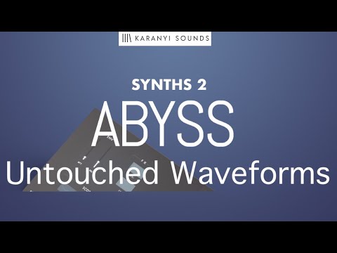 Karanyi Sounds Synths II Abyss Collection Untouched Library Bass Kontakt Instrument Test Demo (2022)