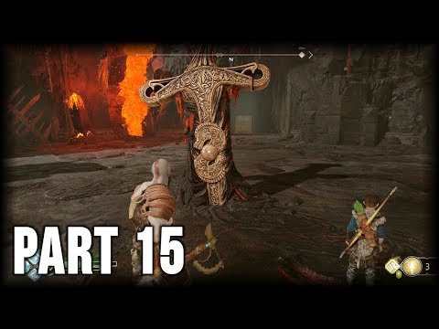 God of War - 100% Walkthrough Part 15 [PS4] – Trial 1 (Normal)
