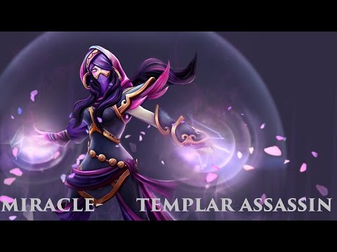 Miracle- Templar Assassin Player Perspective 24/8/6 Ranked Match COMEBACK