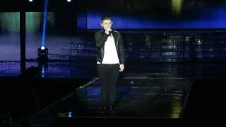 Nicholas McDonald - Someone Like You (Adele) - X Factor Live - at the BIC, Bournemouth on 16/03/2014