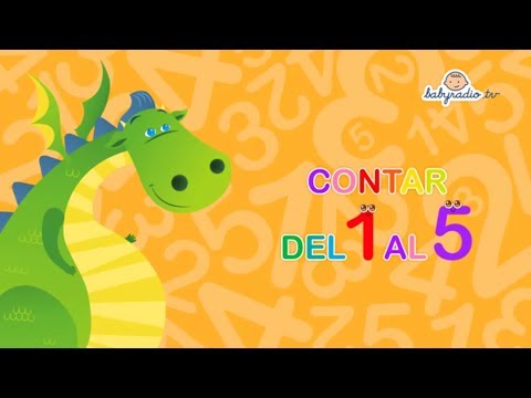 Los números del 1 al 5 - Aprende a contar - Matemáticas para niños con Mon el dragón