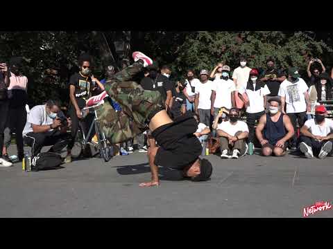 Ronin Vs Quiet Storm - Semis - Invisible Kidz 2 - Washington Square Park - BBoyNetwork